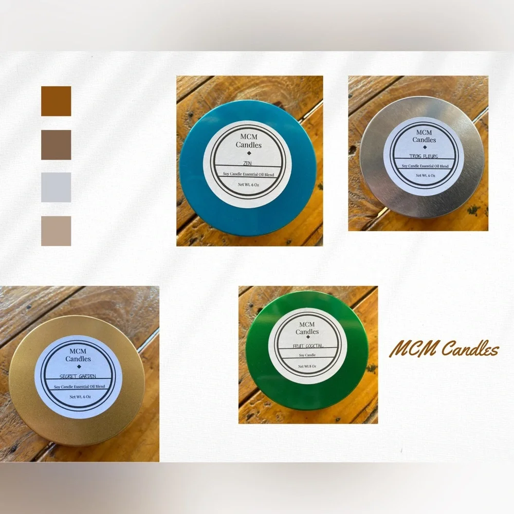 Trois Fleurs by MCM Candles